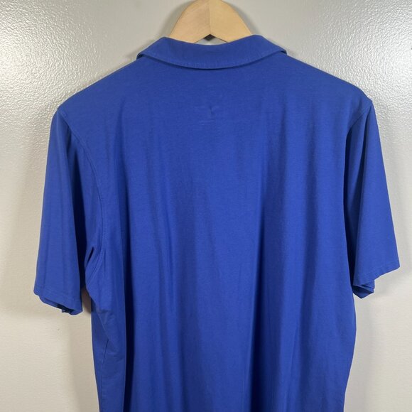 B. Draddy Golf Polo Mens Size Large Blue Preppy Business Casual Travel Work - Picture 7 of 10
